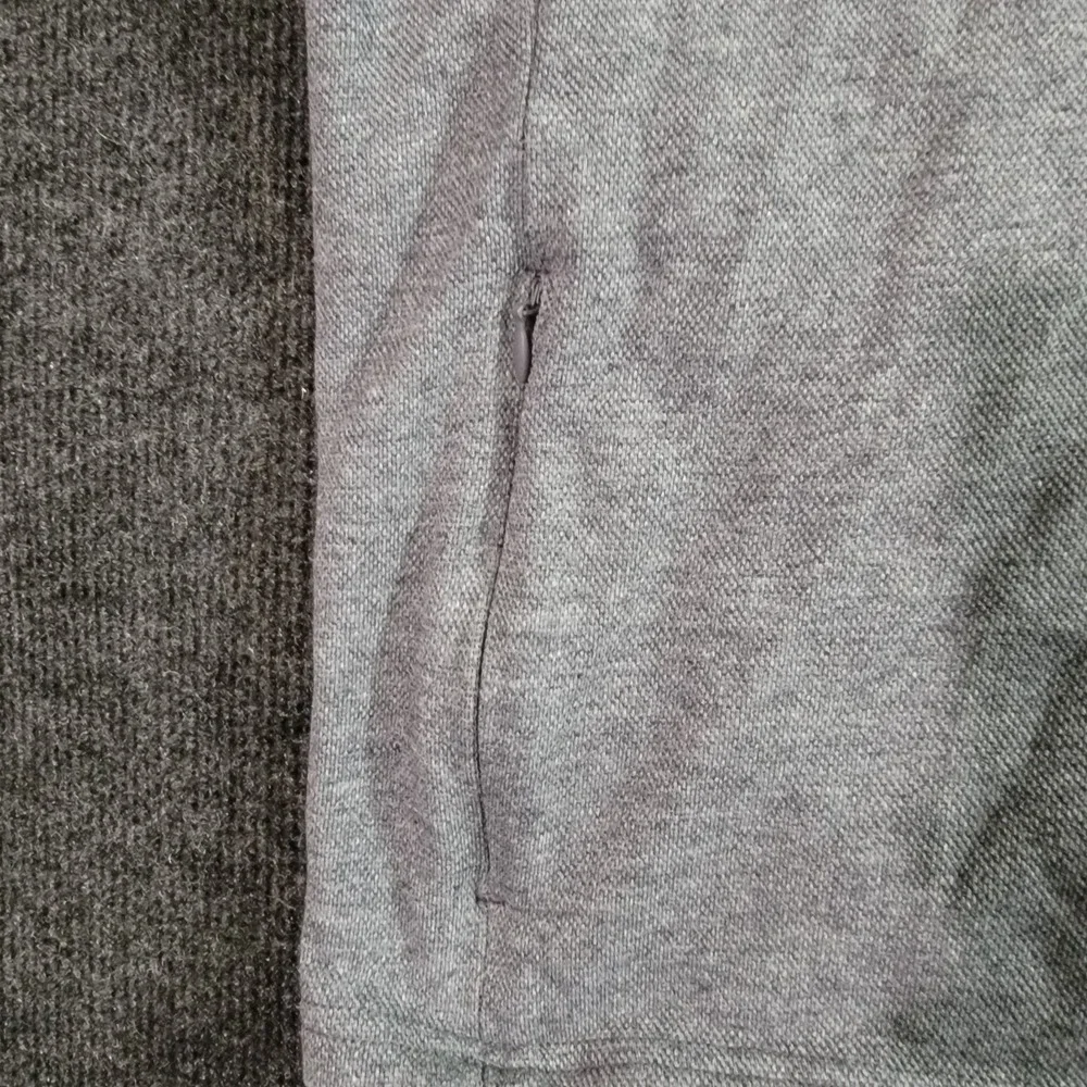 J.Crew Oarsman Quarter Zip Pullover Gray‎ M Long Sleeve Coolmax